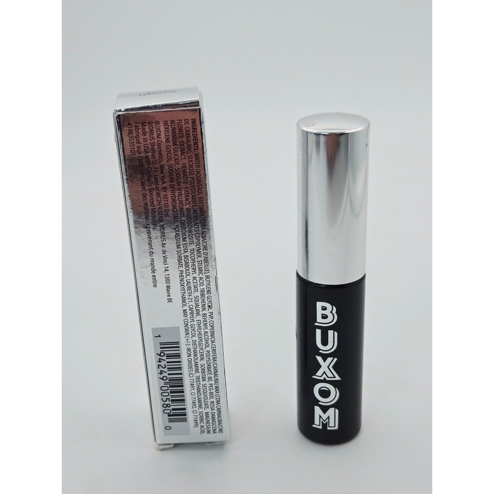 Buxom Lash Mascara Blackest Black 6ml 0.2 fl oz Volumizing Lengthening New - Picture 3 of 5